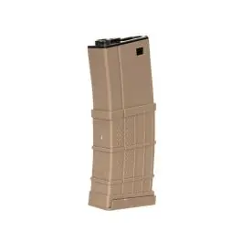 Caricatore Tan hi-cap 300 BB per serie M4 M16 (ACM)