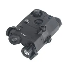 Sistema di Puntamento AN / PEQ Laser Rosso / IR e LED IR- Nero WADSN
