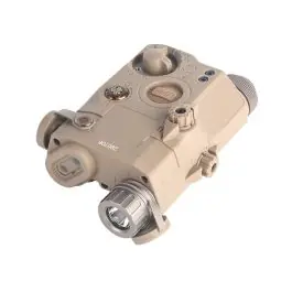 Sistema di Puntamento AN / PEQ Laser Rosso / IR e LED IR- Tan WADSN