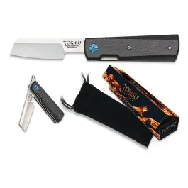 Coltellino TOKISU Black G10 lama in acciaio 7Cr17MoV 18536