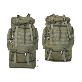 Zaino estensibile 72/59x37x23 60 Litri colore Verde