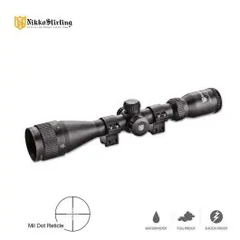 Ottica NIKKO Mountmaste 4-9X40 AO IR Half Mil Dot NMMI3940AON