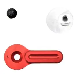 Selettore CNC AR15 tipo B rosso RETROARMS 6615