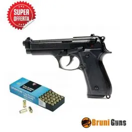 Pistola a salve Beretta 92 FS calibro 9 mm + 50 colpi