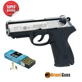 Pistola a salve PX4 silver calibro 9 mm + 50 COLPI