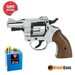 Pistola a salve Olimpic Silver calibro 380 mm + 50 COLPI