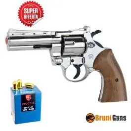 Pistola a salve Magnum Silver calibro 380 mm + 50 COLPI