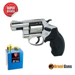 Pistola a salve Olimpic New 380 mm 2" Silver + 50 COLPI