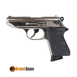 Pistola a Salve New police a salve calibro 9 mm Silver