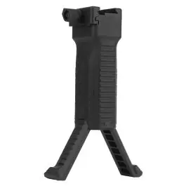 Impugnatura con Bipiede - Nero - Wosport