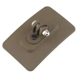 Attacco slitta/GOPRO per velcro elmetti tan Wosport