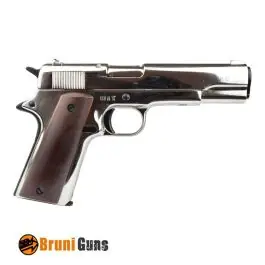 Pistola a salve Colt auto 9mm nikel