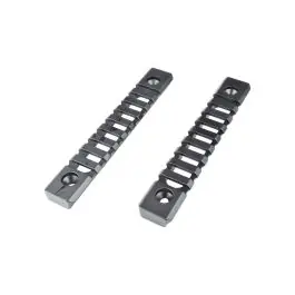 Slitta standard 20mm 9 slots per KEYMODE nero - 2 pezzi JS-TACTICAL