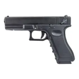 Pistola Glock 18 SEMI/FULL AUTO scarrellante a gas nera