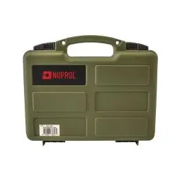 Custodia Rigida Piccola per pistole - VERDE - Nuprol NHC-02-GRN
