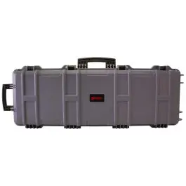 Custodia Rigida larga hard con Trolley - Grigia - Nuprol NHC-01-GRY