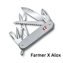 Coltello Farmer X Alox Silver Victorinox V-0.8271.26