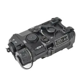 Sistema di Puntamento ET OLG Laser Rosso / IR luce led bianca ,Nero WADSN