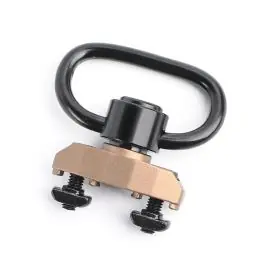 Gancio cinghia QD con attacco KEYMOD /M-LOK ,tan OMETAL