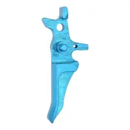 Grilletto CNC AR15 tipo M blu RETROARMS RA-7468