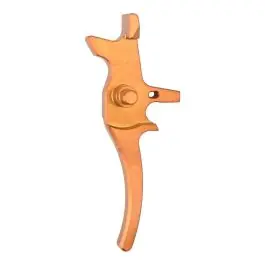 Grilletto CNC AR15 tipo Q arancio RETROARMS RA-7499