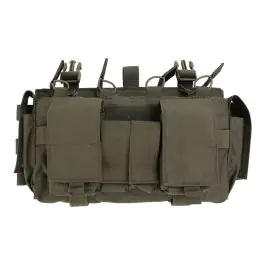 Pannello per chest rig con tasca porta caricatori ranger green Emerson EM7363RG