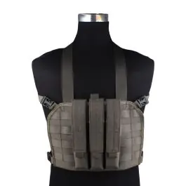 Tactical chest rig con porta caricatori MP7 fogliage green EM7445B