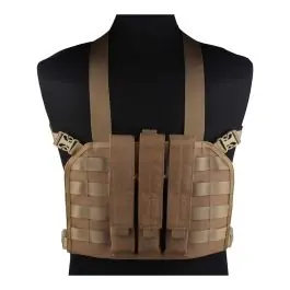 Tactical chest rig con porta caricatori MP7 coyote brown EM7445D