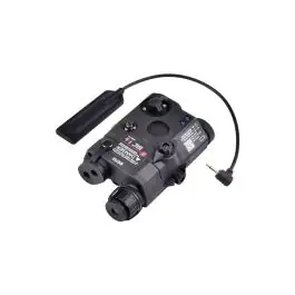Sistema di Puntamento Laser Rosso con torcia Led Nero WADSN