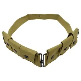Cinturone porta cartucce colore Khaki