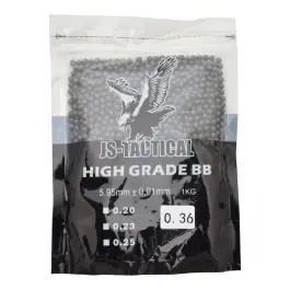 Pallini 0,36gr Neri 1Kg Js-tactical