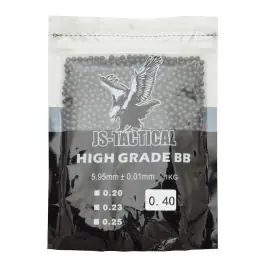 Pallini 0,40gr Neri 1Kg Js-tactical