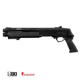 Fucile a Pompa a GREEN GAS Fabarm STF12 black - 3 Canne - BO