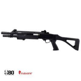 Fucile a Pompa a GREEN GAS Fabarm STF12 L black - 3 Canne - BO