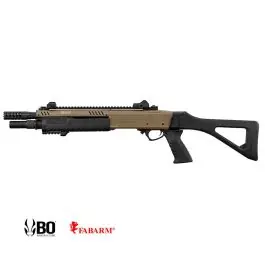 Fucile a Pompa a GREEN GAS Fabarm STF12 L Tan - 3 Canne - BO