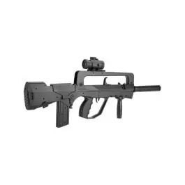 Fucile a molla M46A FAMAS completo di red dot DOUBLE EAGLE