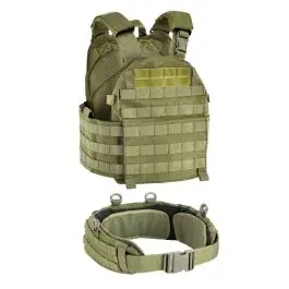 TACTICAL VEST CARRIER VERDE DEFCON 5 D5-BAV13 OD