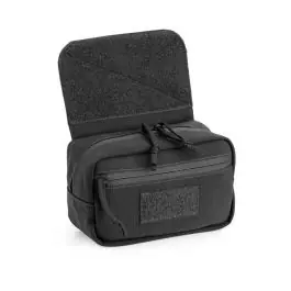 Tasca Utility Drop Down Pouch Nero con porta bossoli DEFCON 5