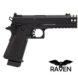 Pistola a Gas Raven Hi Capa HEX-C Nera RGP-03-59