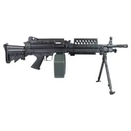 Mitraliatrice elettrica MK46 polymer version nero A&K
