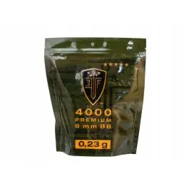 Pallini per softair Elite Force premium 6 mm 0.23g Bianchi 1Kg UMAREX 2.6120