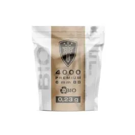 Pallini per softair Elite Force premium BIO 6 mm 0.23g Bianchi 1Kg UMAREX 2.6121