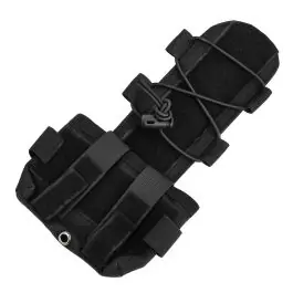 Tasca porta batterie per elmetti marca nHELMET colore nero