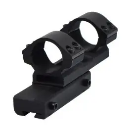 Attacco ottica 1" con offset 30mm per slitte20mm nero JS-TACTICAL