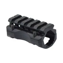 Slitta 20mm per canna esterna nero JS-TACTICAL