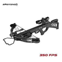 Balestra Compound XBC 300 Skorpion Nera con Ottica 4x32