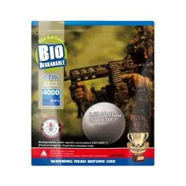 Pallini Biodegradabili 0.25gr Dark earth 1Kg G&G (G07274)