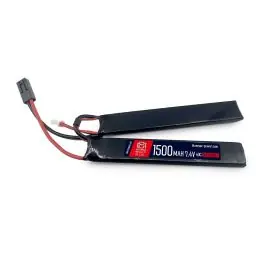 Batteria EXTREME Lipo 7.4v x 1500mAh 40C NUNCHUCK BLUEMAX POWER