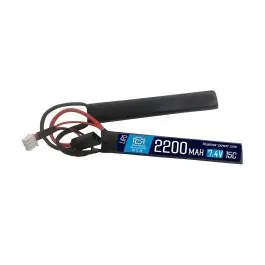 Batteria EXTREME Lipo 7.4v x 2200mAh 15C NUNCHUCK BLUEMAX POWER