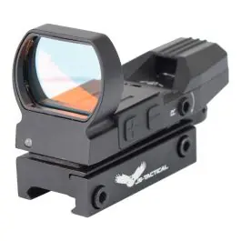 Red Dot 15x35 olografato 4 diversi mirini luminoso batteria ricaricabile JS-TACTICAL
